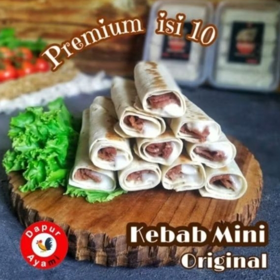 

Frozen Kebab Mini Premium Original (Isi 10) - Dapur Ayami