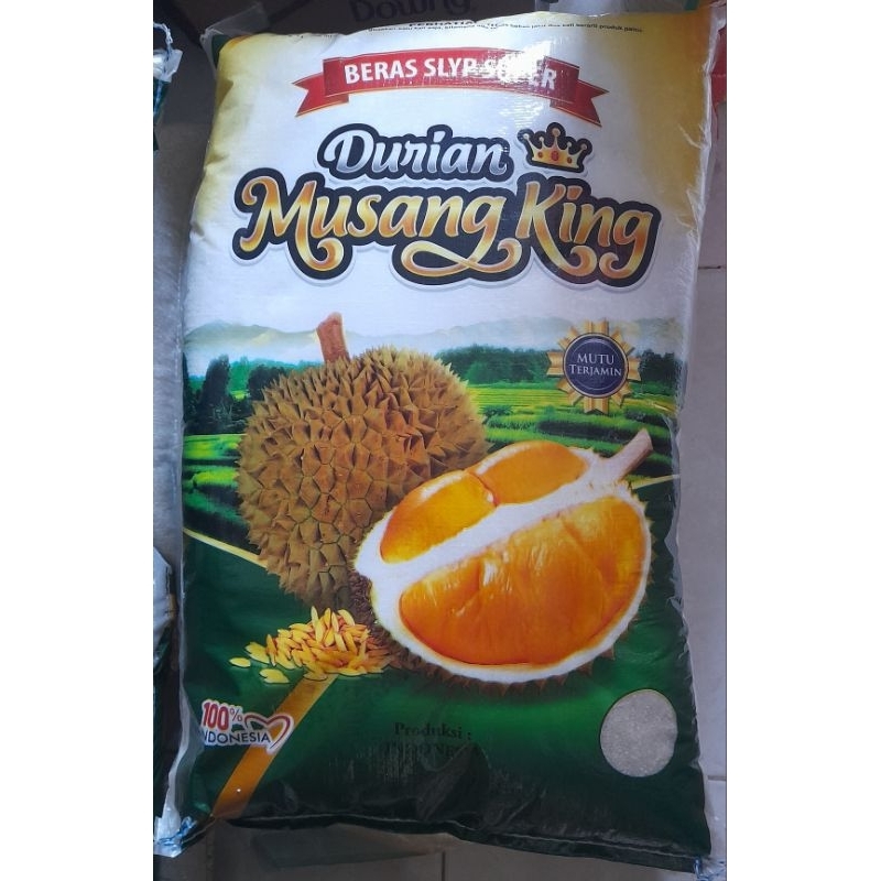 

beras cap DURIAN Musang king 25kg