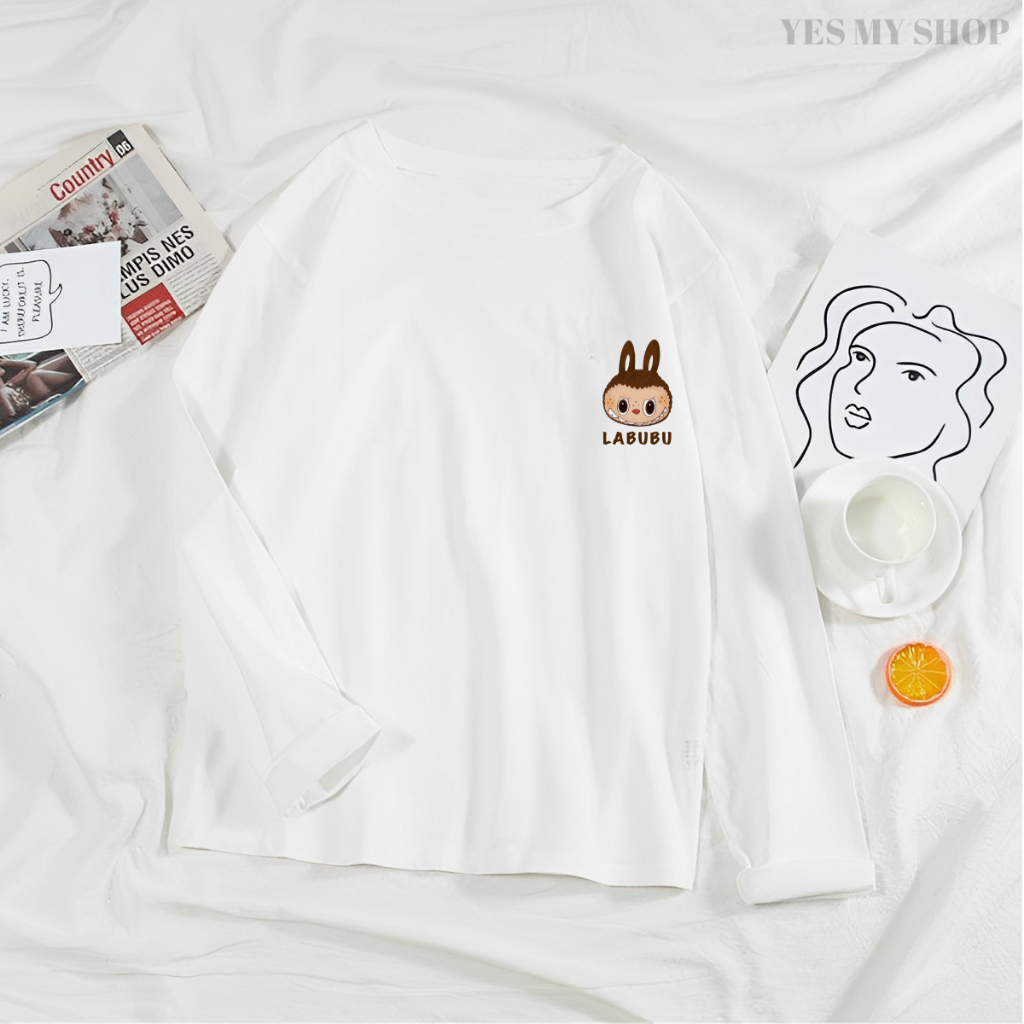 Kaos Oversize Wanita Lengan Panjang/ Kaos Distro WANITA// Kaos Streetwear Oversize / Baju Kaos Distr