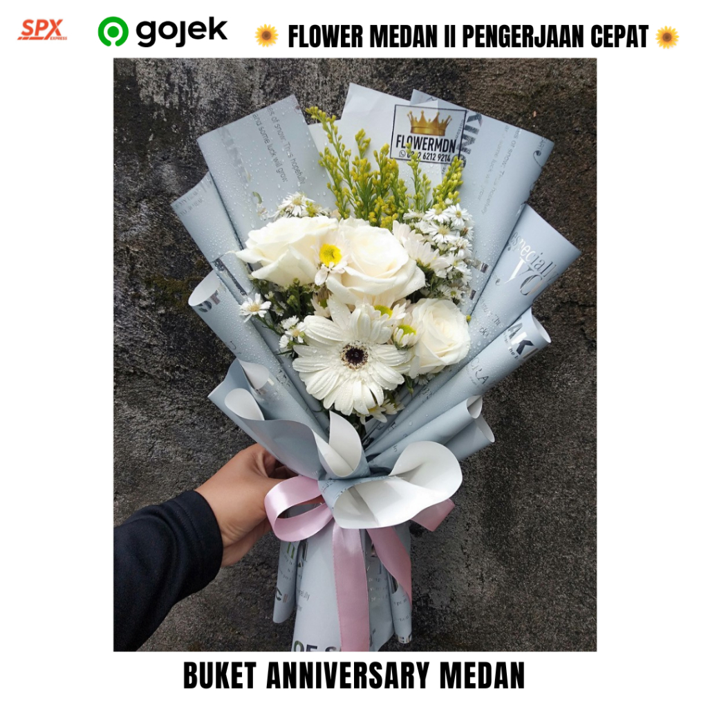 flower medan termurah buket bunga wisuda medan kado anniversary pernikahan ulang tahun mawar asli