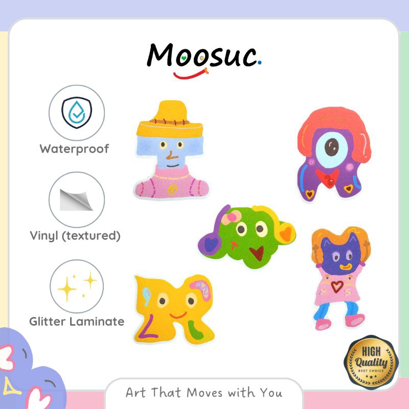 

Moosuc - Glitter Sticker