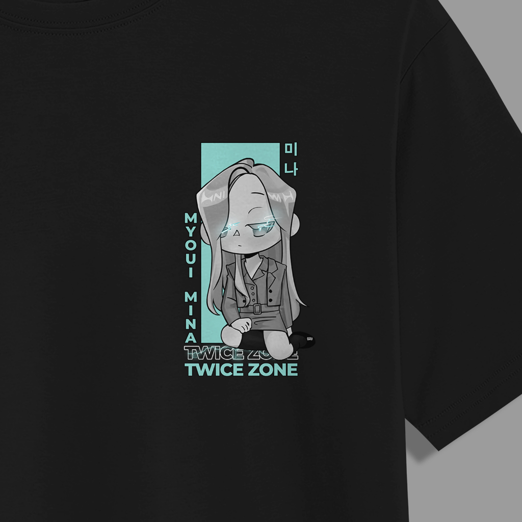YuuRa Hobbies Kaos Unisex - Twice - Twice Zone - Mina