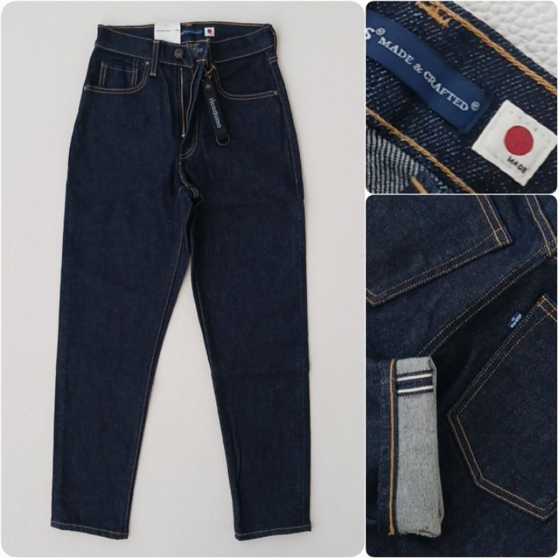 Levi 's WOMENS LMC High Rise Boyfriend Selvedge Denim Made In Japan