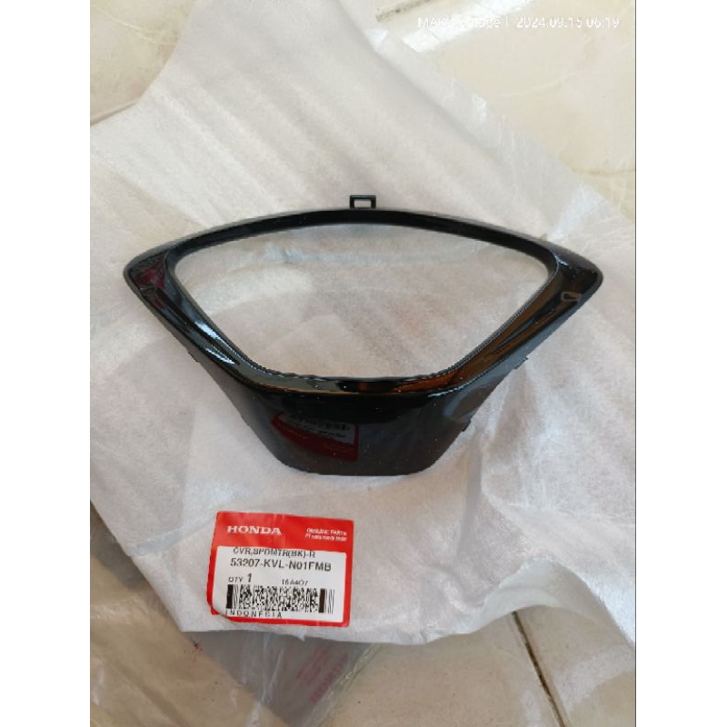 53207 kvL N01 PFY FMB   list bingkai cover speedometer Honda Honda Supra x 125 original ahm