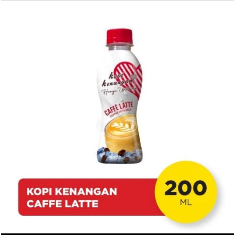 

Kopi Kenangan Hanya Untukmu Kemasan Botol Rasa Caffe Latte 200ml