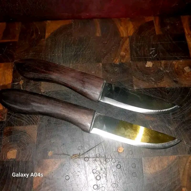 2 pisau dapur baja dm05 julia italy