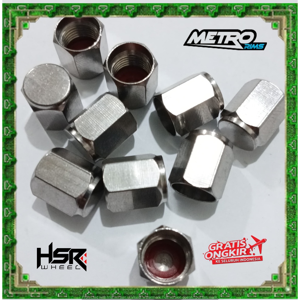 JUAL TUTUP PENTIL BESI HSR AWET MURAH BERKULITAS MOTOR MOBIL - TOKO VELG DAN BAN JAKARTA SELATAN