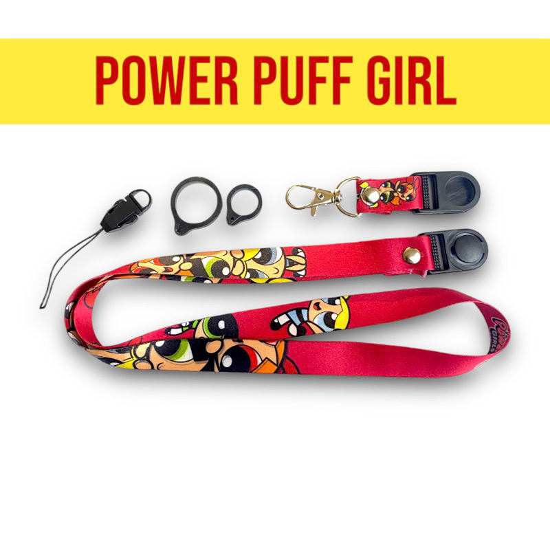 

POWER PUFF GIRL LANYARD GANTUNGAN HANDPHONE