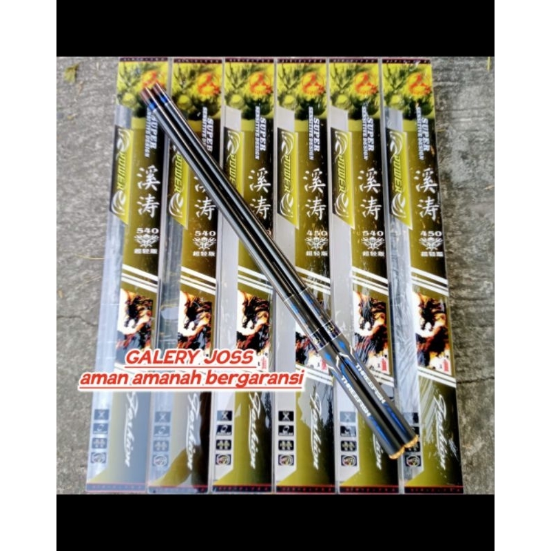 Joran tegek kaku ringan Threefish xitao 360 450 540 tegek kaku ringan kuat bahan carbon