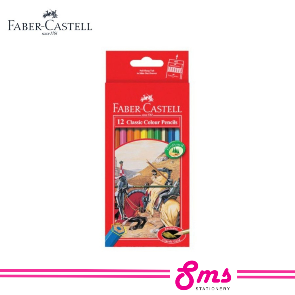 

Faber Castle Pensil Warna Classic 12 L