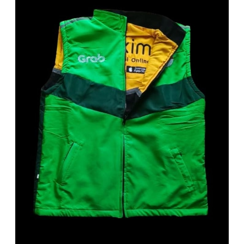 Rompi Bolak Balik Driver Online // Rompi Bolak Balik Grab Shopee // Rompi Bolak Balik Grab Gojek