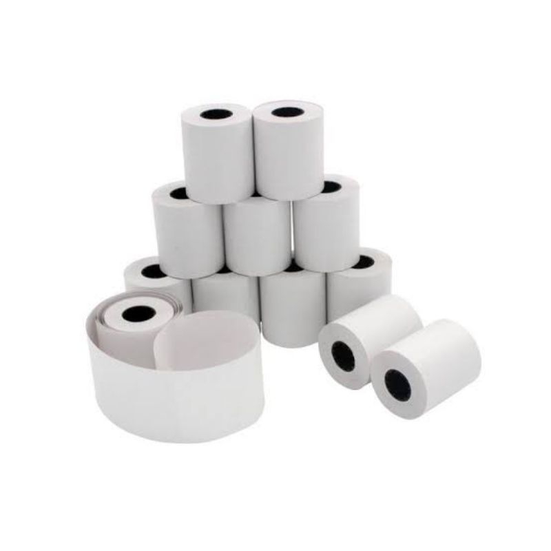 

Kertas Thermal Edc Ukuran 57x40mm Paket 100 Roll