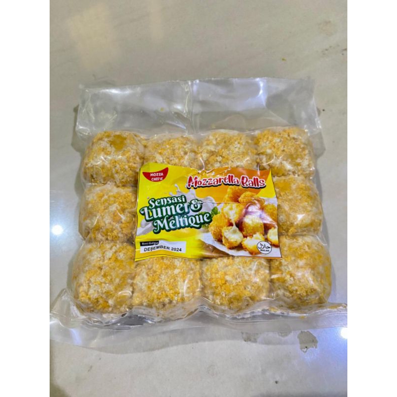 

Mozzarella Balls isi 12 pcs / Frozen food makanan cepat saji