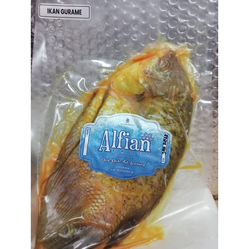 

Ikan Gurame Ungkep 500gr