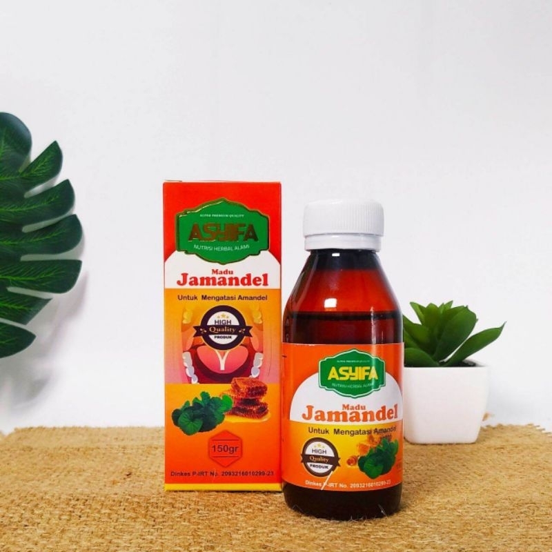 

Madu Jamandel Asyifa 150gr Obat Amandel Herbal Mengobati Amandel Tanpa Operasi