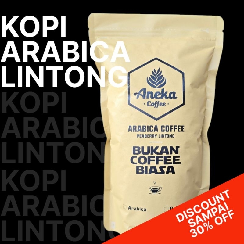

Kopi Arabica Lintong Semiwash 500 gram