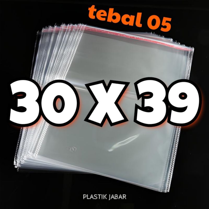 

PLASTIK OPP 30 x 39 (05) isi 100 Lembar