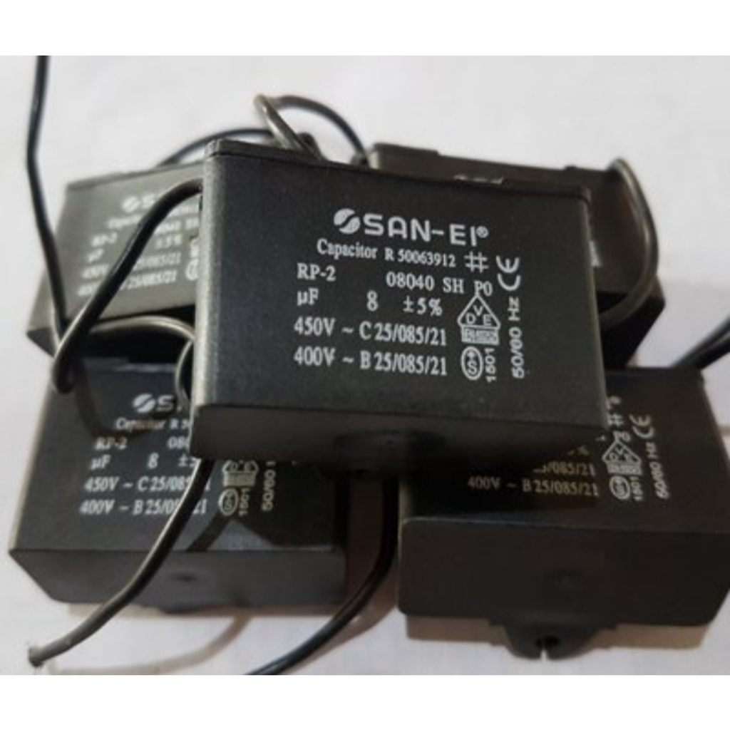 Kapasitor Pompa Sanyo Kotak Square Capacitor Kapasitor Dinamo Kapasitor Pompa Air