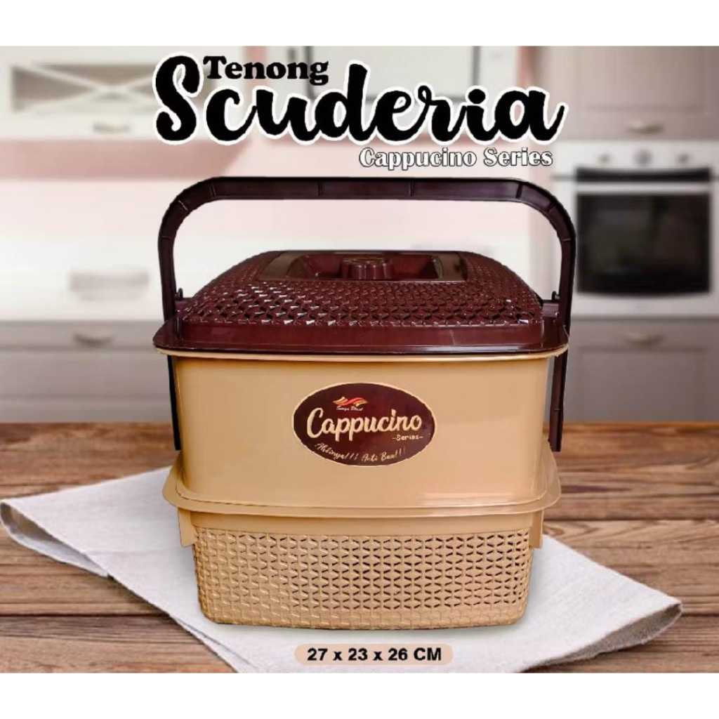 Tenong SCUDERIA Susun 2 Surya Plast | Tenong Hajatan Plastik | Tenong Berkatan Segi