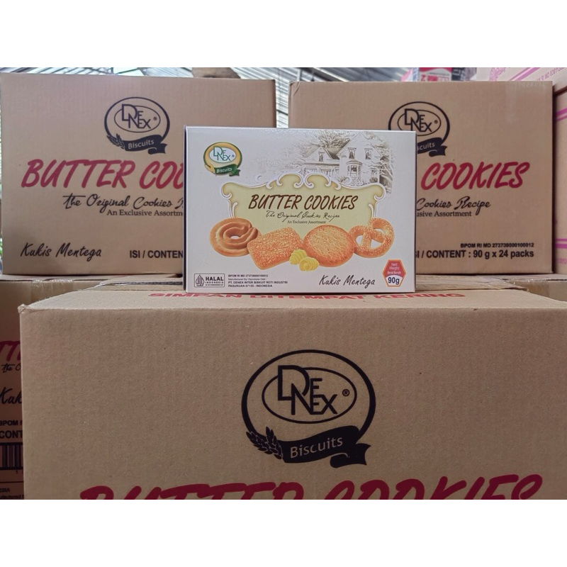 

butter cookies minde denex/ wafer roll denex 90gr/hajatan/asul asul