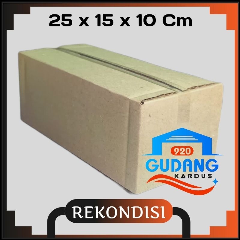 

KARDUS PACKING/KARTON/BOX UKURAN 25 x 15 x 10 Cm