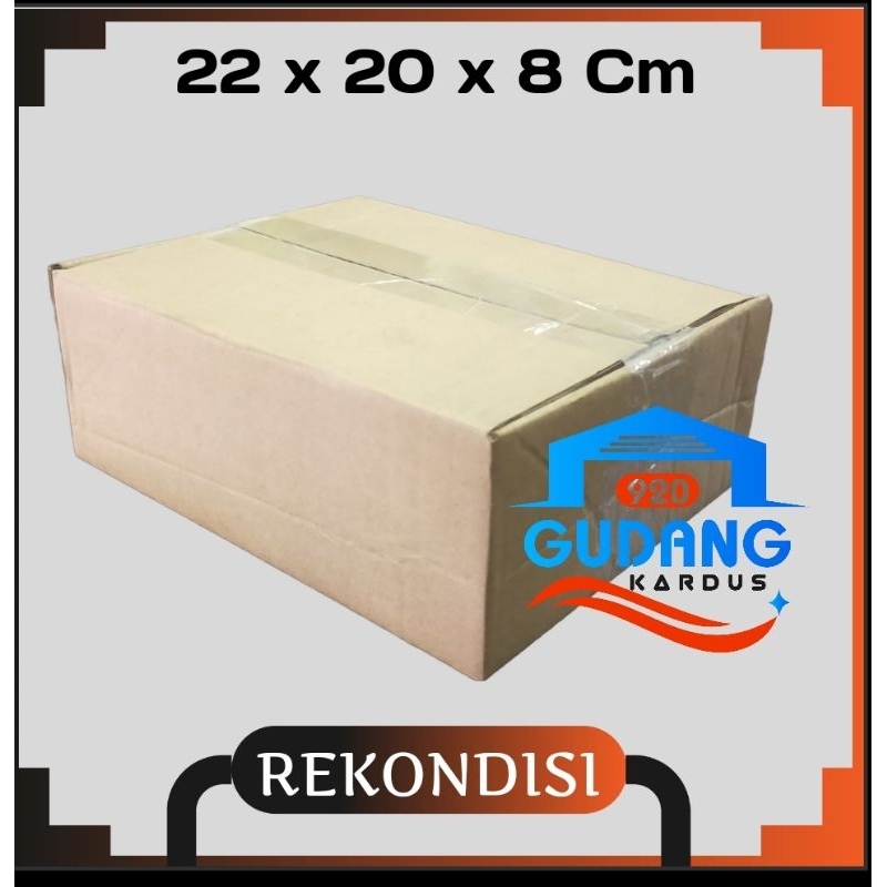 

KARDUS PACKING KECIL UKURAN 22 x 20 x 8 Cm
