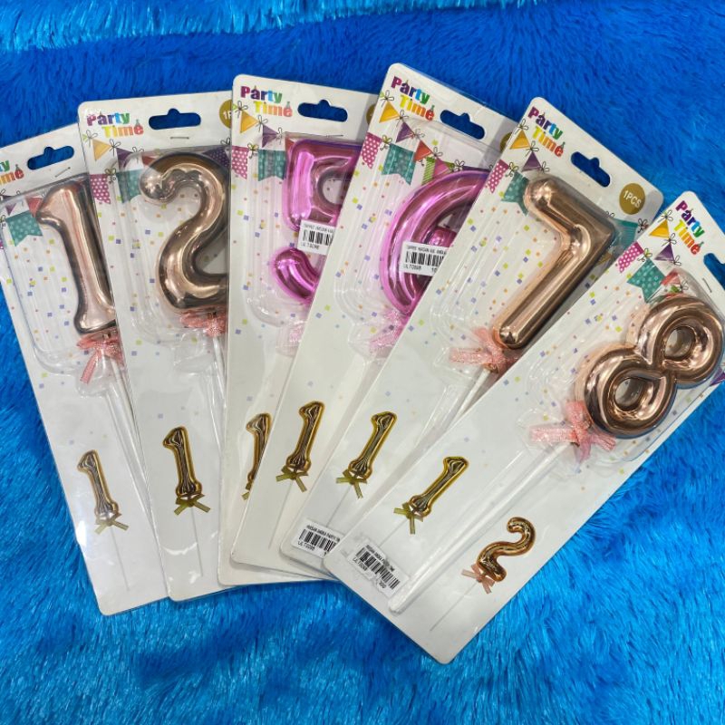 Angka Hiasan Kue Ulang Tahun Ornamen Pesta Ulang Tahun
