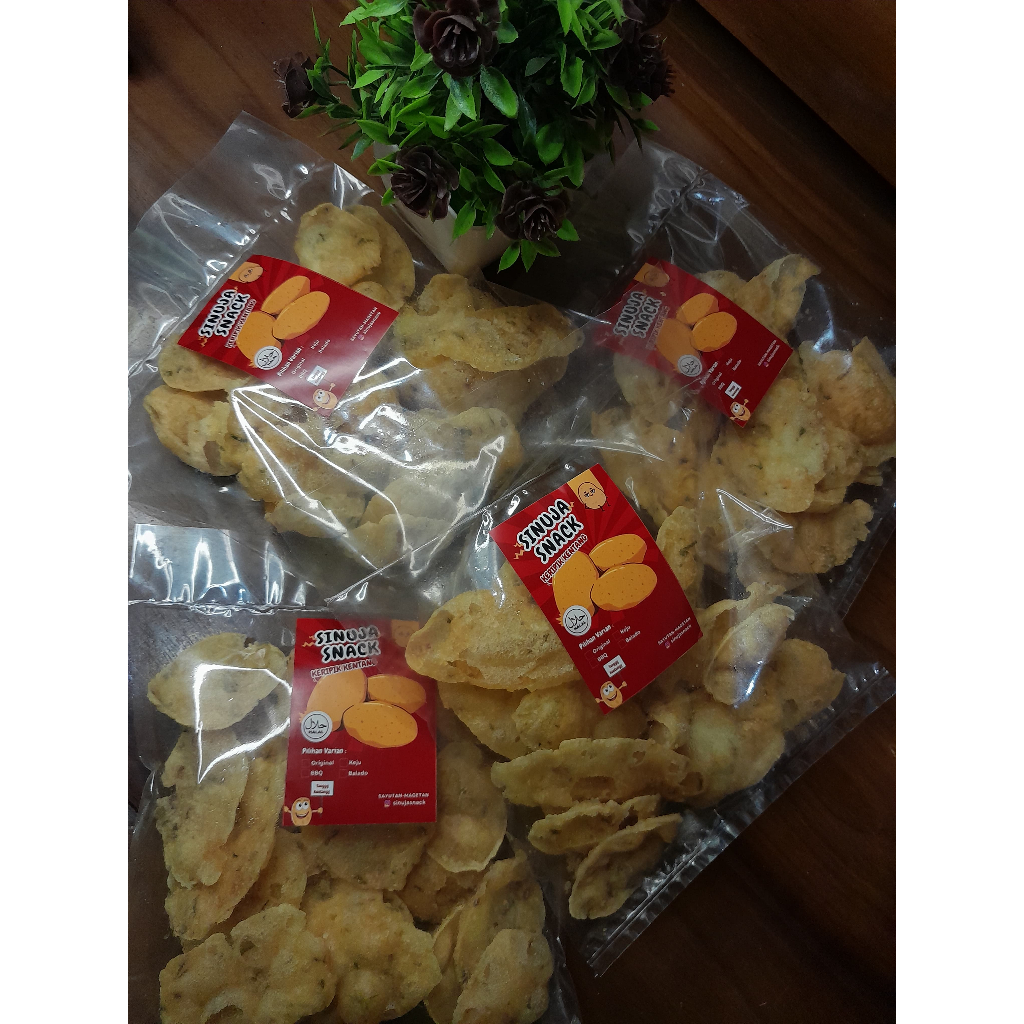 

KETANTANG (KERIPIK KETAN KENTANG) 100% BIKIN NAGIH DIJAMIN HALAL HOMEMADE