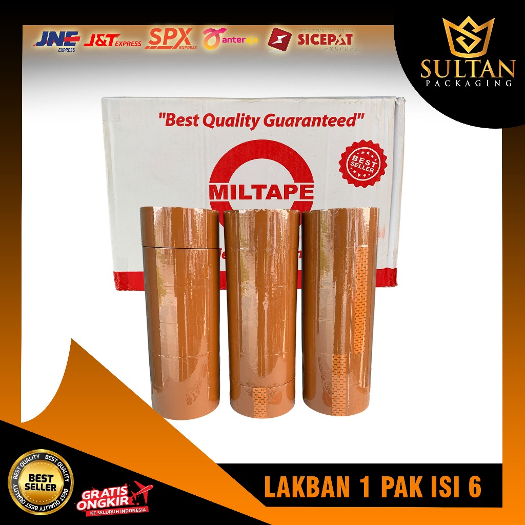 

Lakban Cokelat Premium Isi 6 Harga Termurah Bisa COD Lakban OPP Perlengkapan Kantor Dan Sekolah