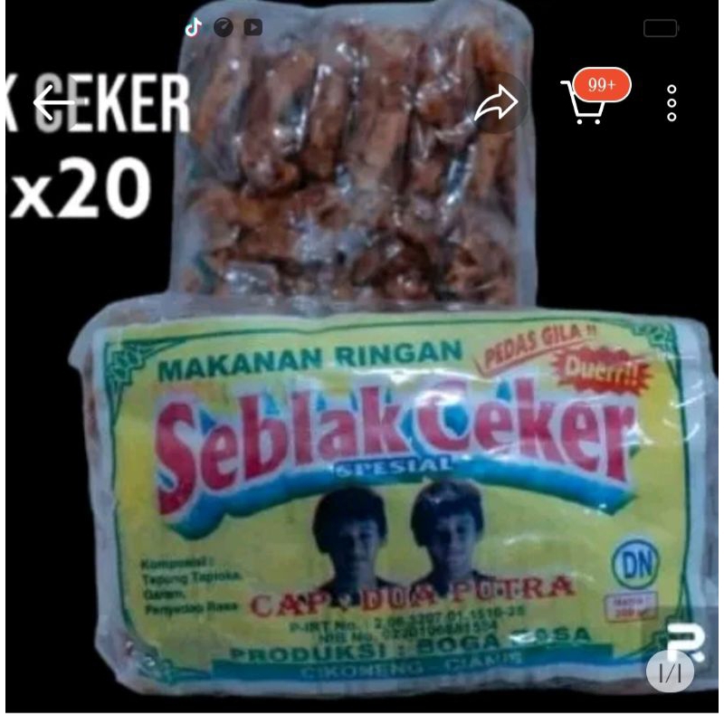 

seblak ceker