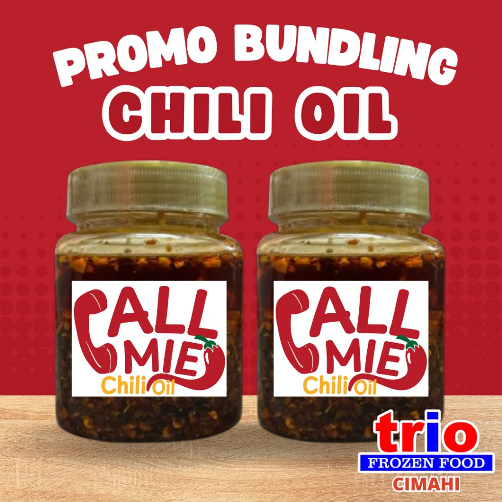 

CALL MIE CHILI OIL EXTRA PEDAS HALAL