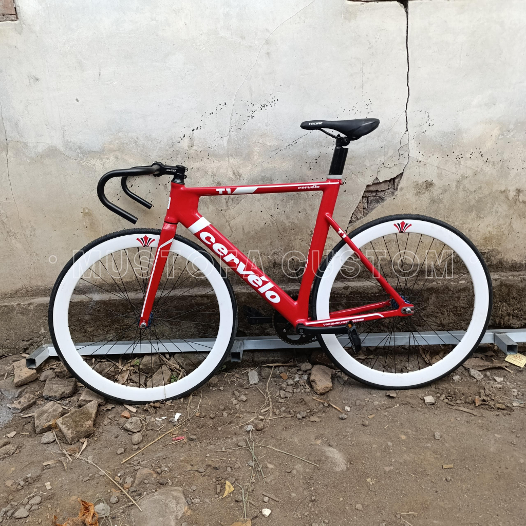 Fullbike Fixie Frameset Custom Model Cervelo