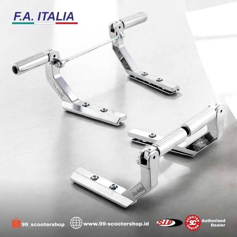 FA ITALIA FOOTSTEP/FOOTREST UNTUK SEMUA VESPA KLASIK ORIGINAL ITALY