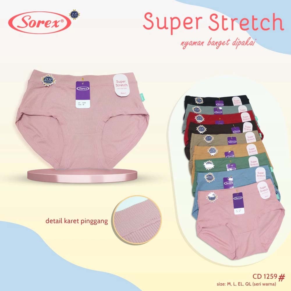 Sorex CD Basic Midi Wanita  Super Strech CD 1259