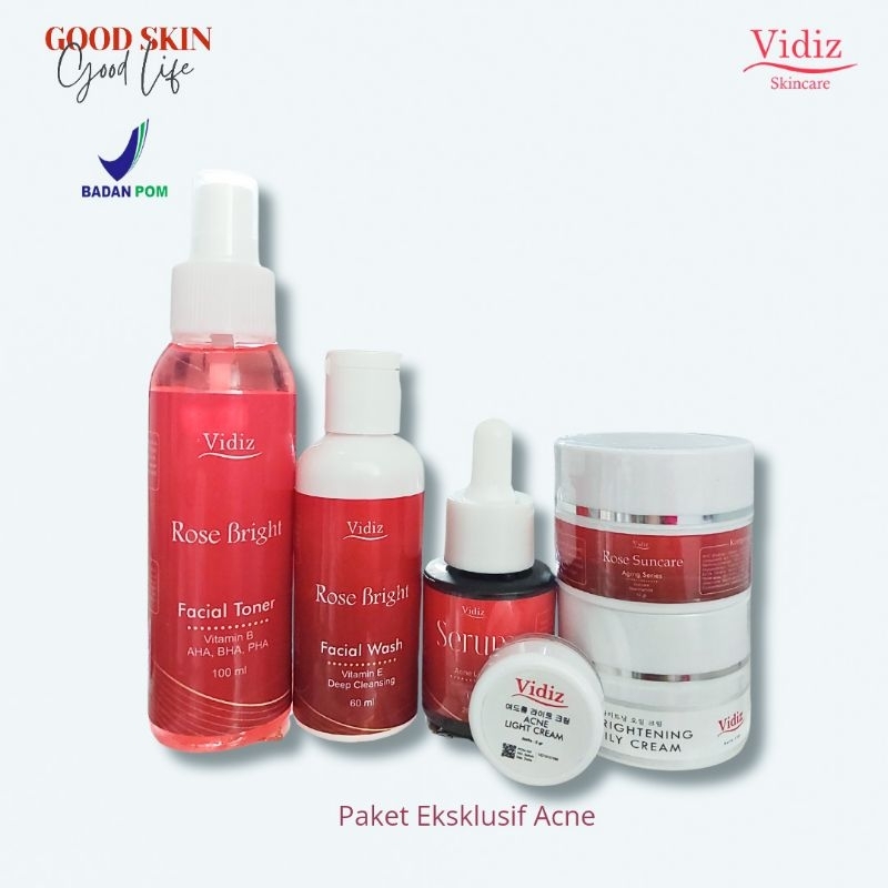 Vidiz Paket Eksklusif Acne