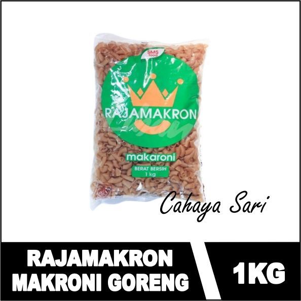 

RAJA MAKRON MAKARONI GORENG/ MAKARONI NGEMBANG/ MAKARONI GORENG MEKAR 1KG