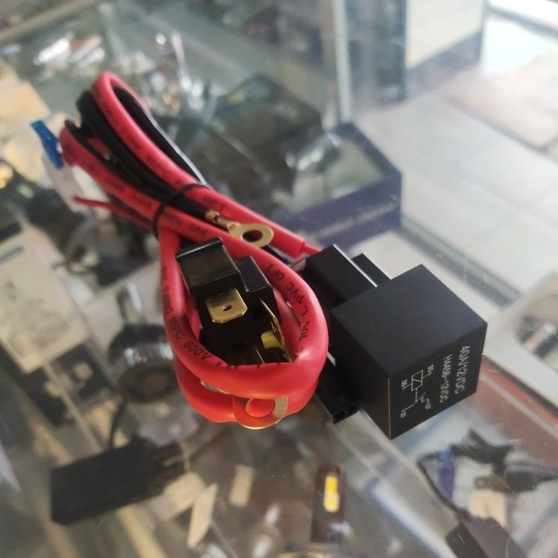 Kabel Set Relay Motor Output 1 Lampu