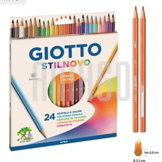 

GIOTTO Stilnovo - Cardboard Pensil Warna - 24 warna