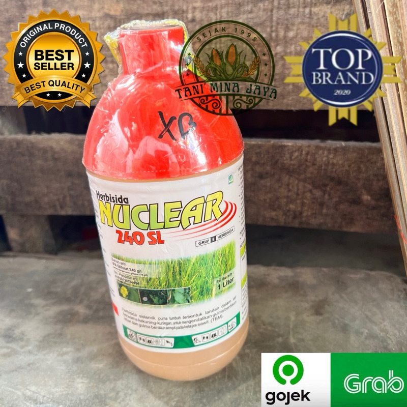 [TANI MINA JAYA] HERBISIDA RACUN RUMPUT NUCLEAR 240 SL 1 LITER
