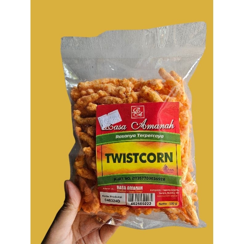 

Snack Jagung / Twistcorn Balado Gurih Asin Viral - Makanan Ringan - Cemilan