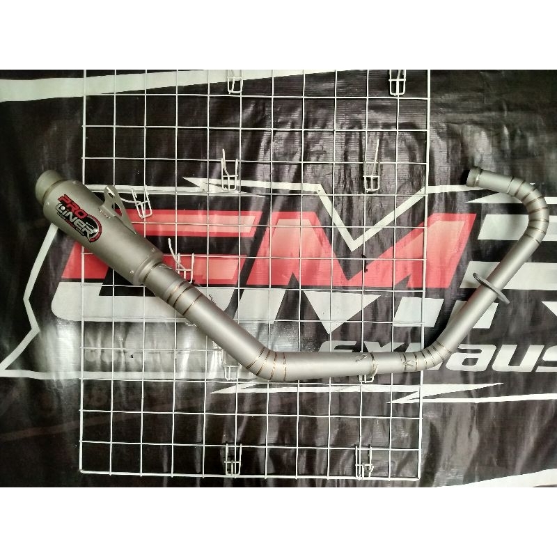 knalpot kolong bawah klx 150 knalpot proliner klx dtracker leheran kolong klx dtracker.