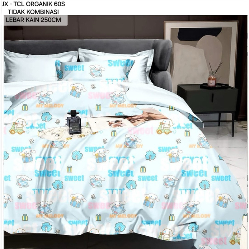 SPREI DAN BEDCOVER TENCEL