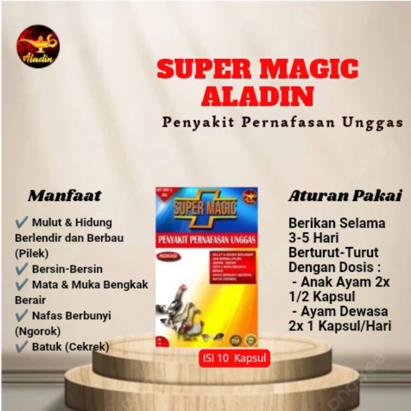 JAMU AYAM JUARA Super Magic Aladin