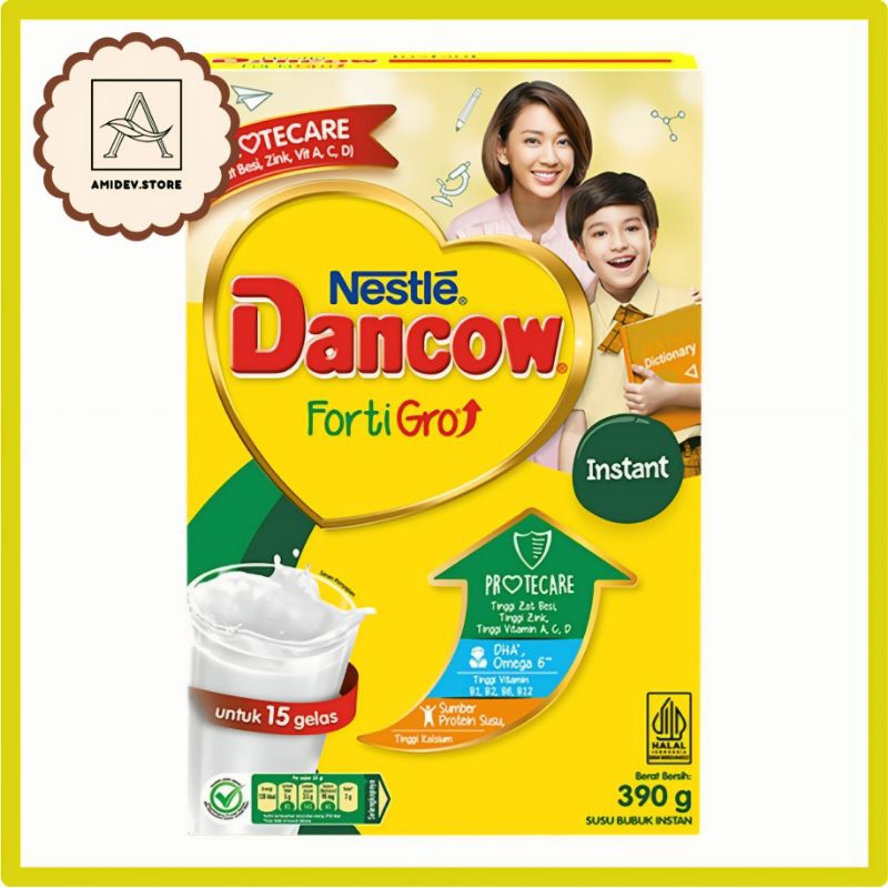 

Nestle Dancow FortiGro Instant Susu Bubuk Pertumbuhan Anak 390 g
