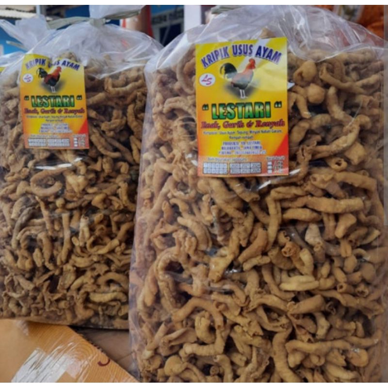 

kripik usus ayam