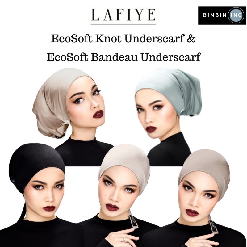 LAFIYE EcoSoft Knot Underscarf  &  Bandeau Underscarf  [Ready Stock]