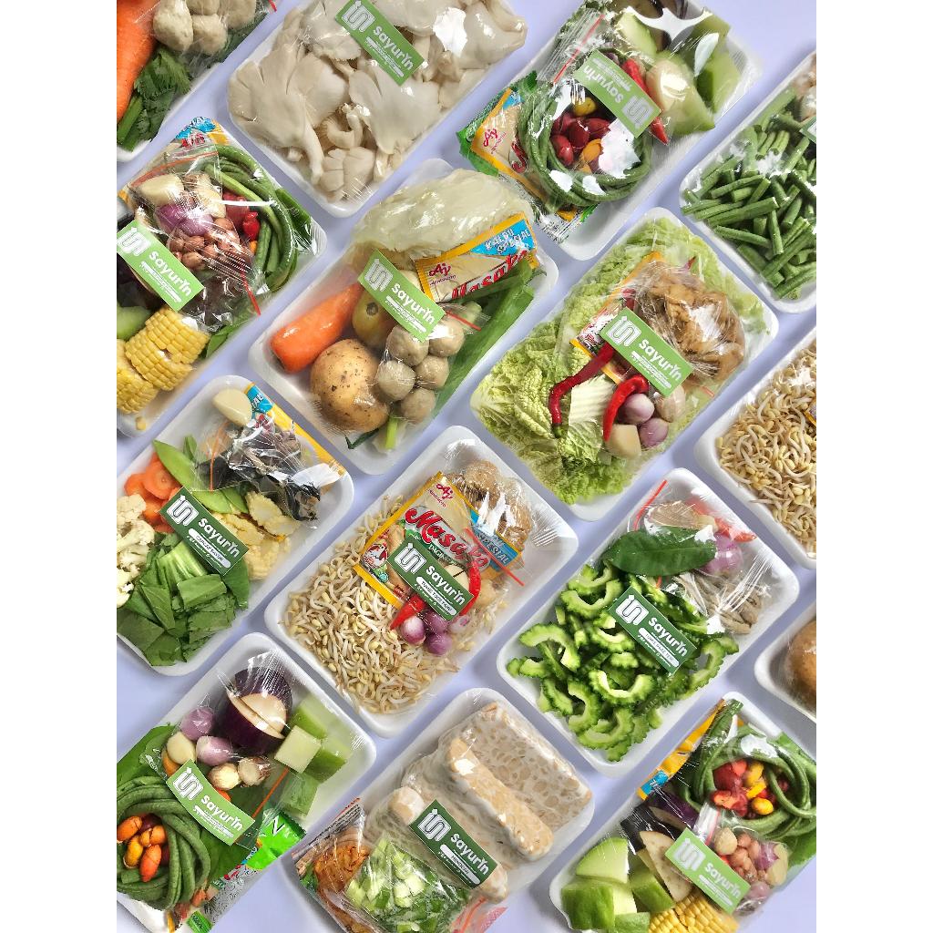 

Paket Sayuran Segar / Pack Sayur / Prep / Instan. Murah Langsung masak - Sobat Sayurin