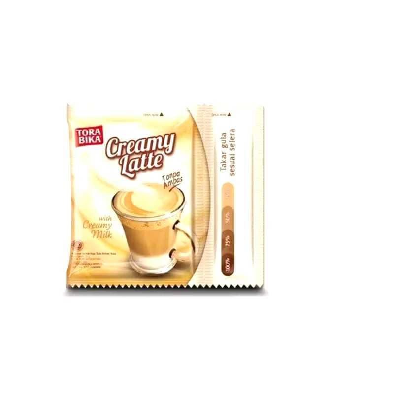 

Tora Bika Creamy Latte 25gr 1Renceng