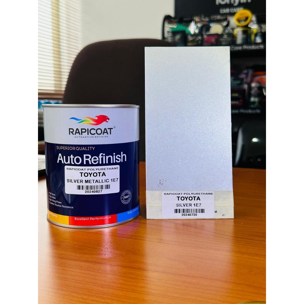 CAT PU 1K SILVER METALLIC 1E7 TOYOTA RAPICOAT POLYURETHANE