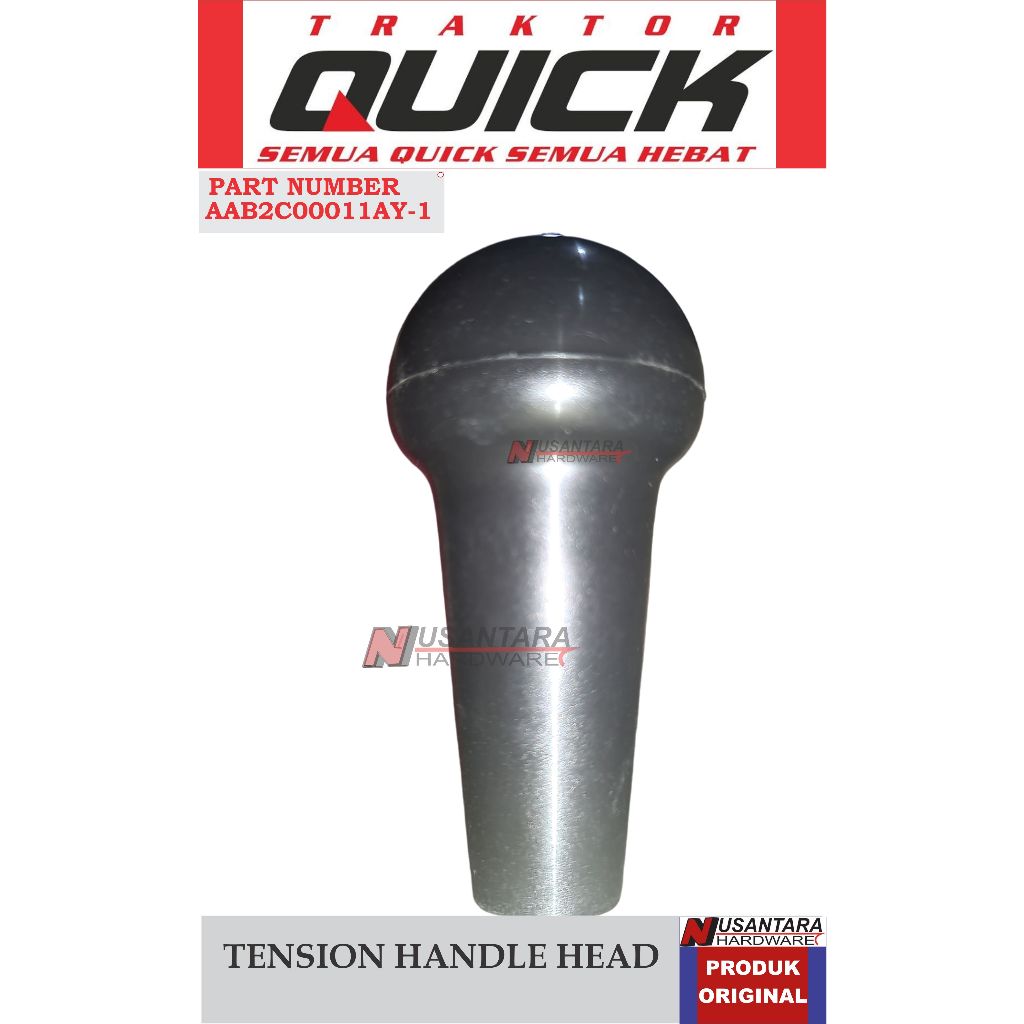 tension handle head traktor quick,pegangan kepala kopling traktor quick, spare part traktor quick